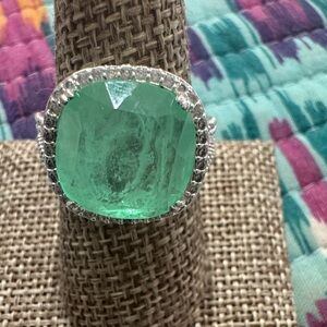 Bomb Party silver and light green quarts resort collection size 8